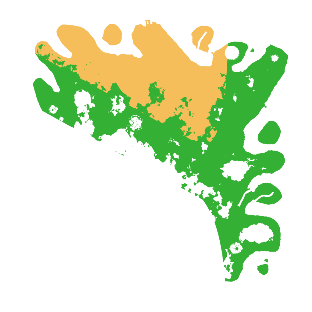 Biome Rust Map: Procedural Map, Size: 4000, Seed: 1810924171