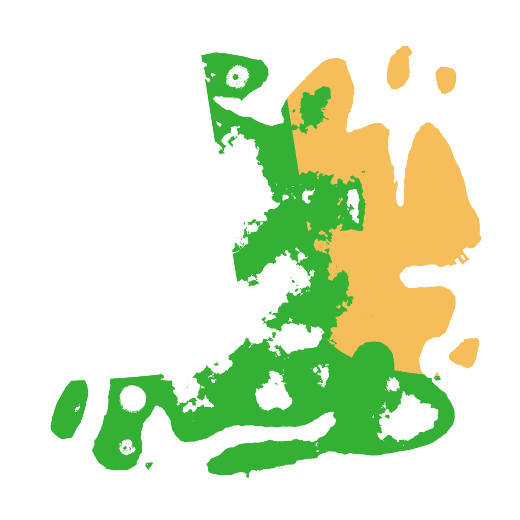 Biome Rust Map: Procedural Map, Size: 3500, Seed: 1553968120