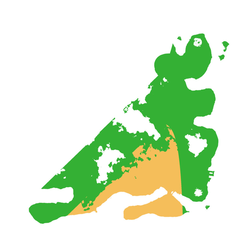 Biome Rust Map: Procedural Map, Size: 3000, Seed: 1119140395