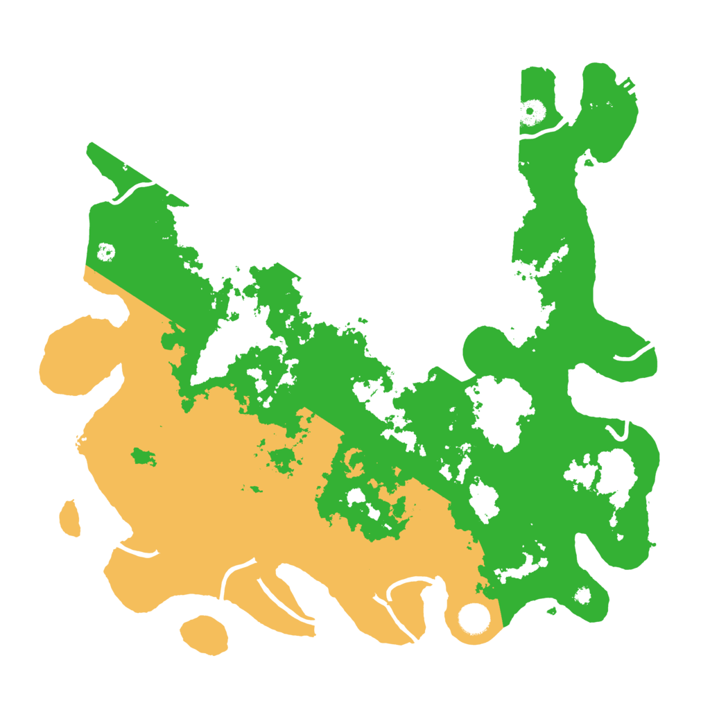 Biome Rust Map: Procedural Map, Size: 4000, Seed: 1302805815