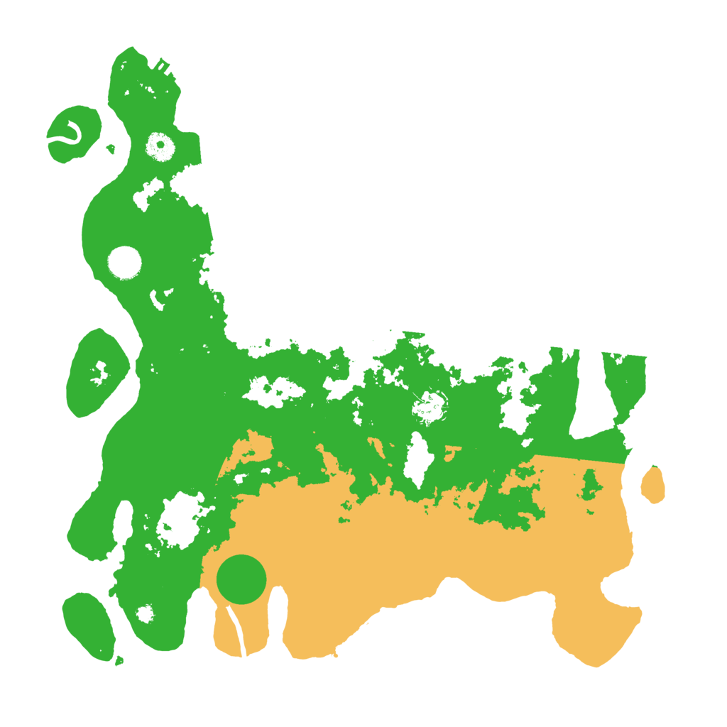 Biome Rust Map: Procedural Map, Size: 3850, Seed: 18866937