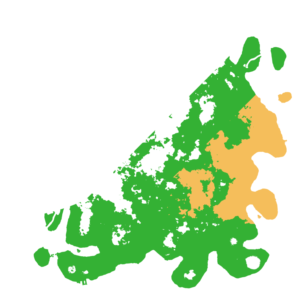 Biome Rust Map: Procedural Map, Size: 4100, Seed: 16609090