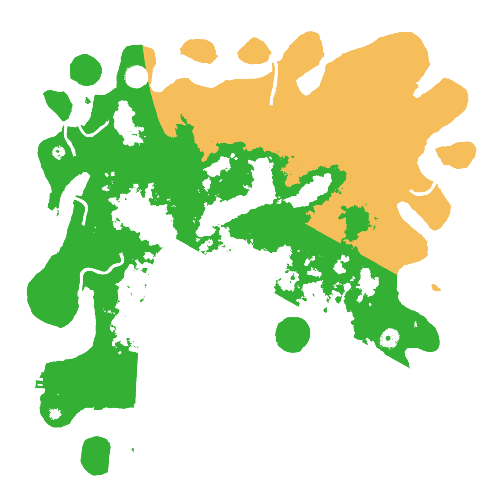 Biome Rust Map: Procedural Map, Size: 4000, Seed: 22861