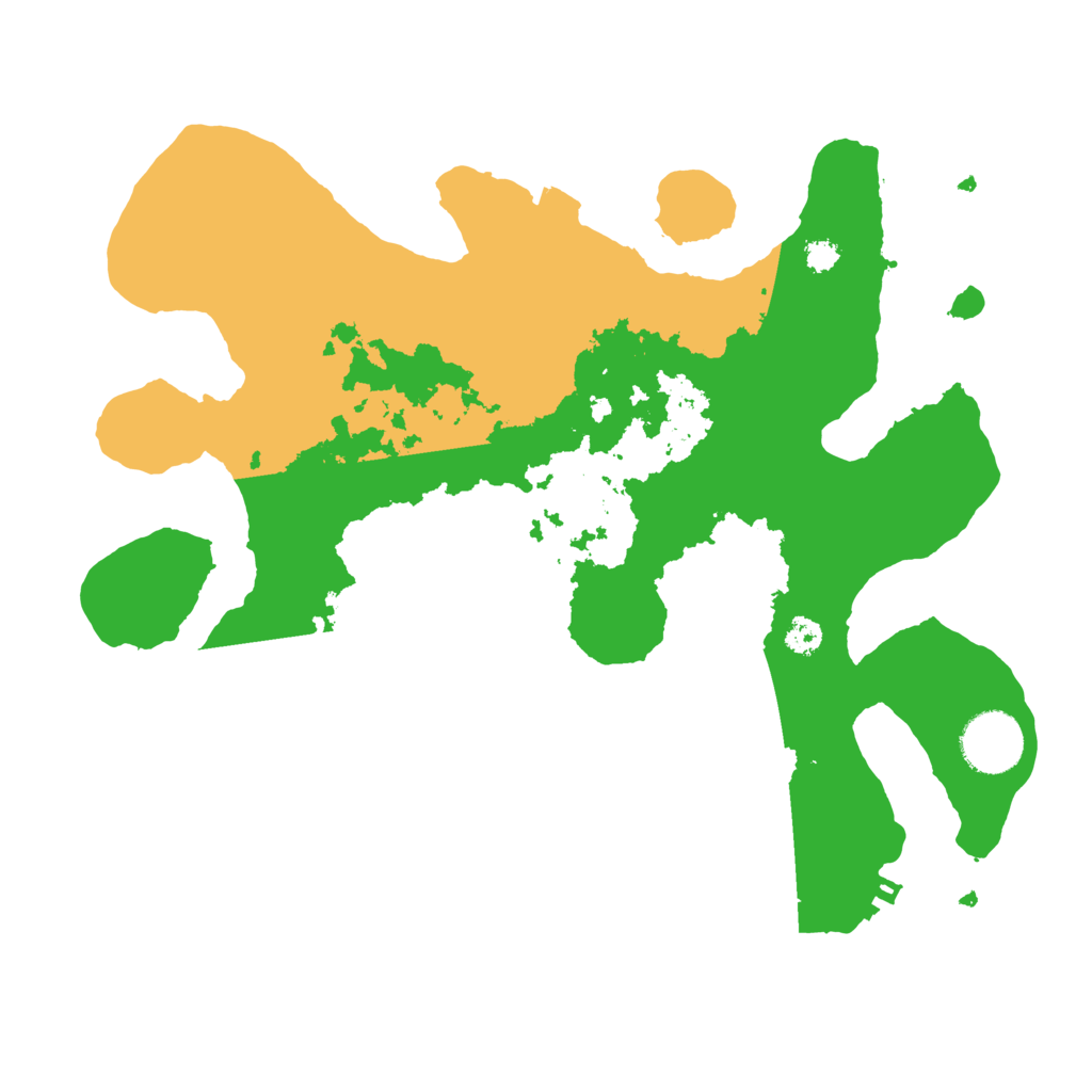 Biome Rust Map: Procedural Map, Size: 3100, Seed: 7250645