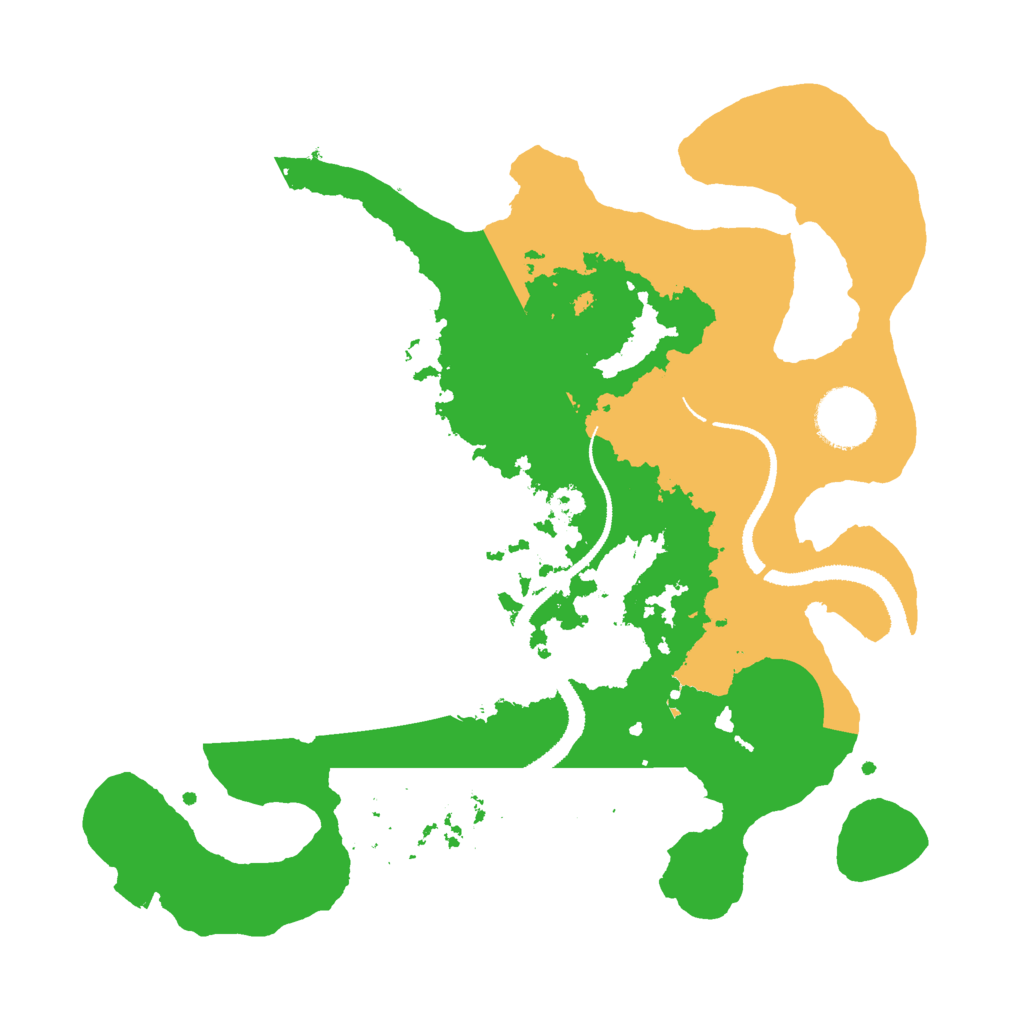 Biome Rust Map: Procedural Map, Size: 3000, Seed: 145074378