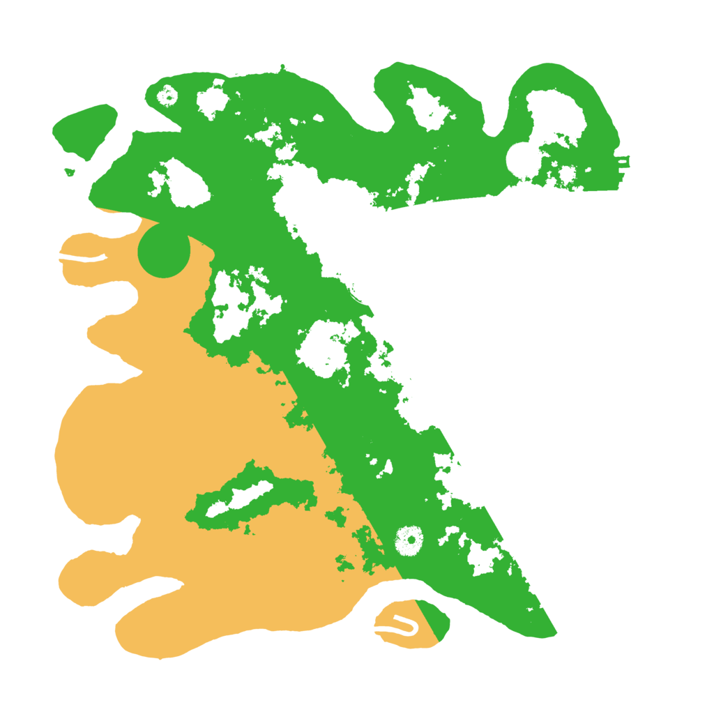 Biome Rust Map: Procedural Map, Size: 3650, Seed: 7457235