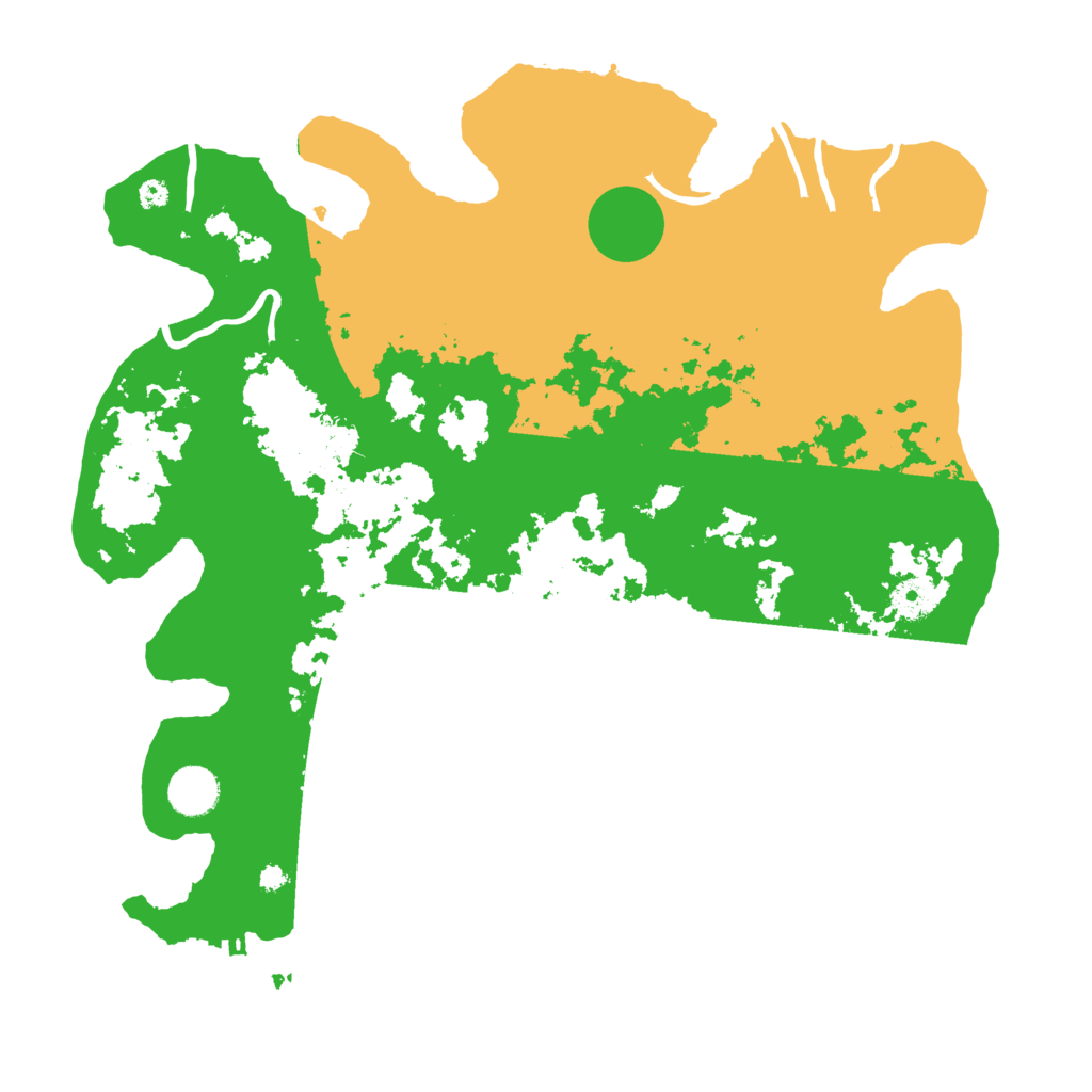 Biome Rust Map: Procedural Map, Size: 3800, Seed: 14305425