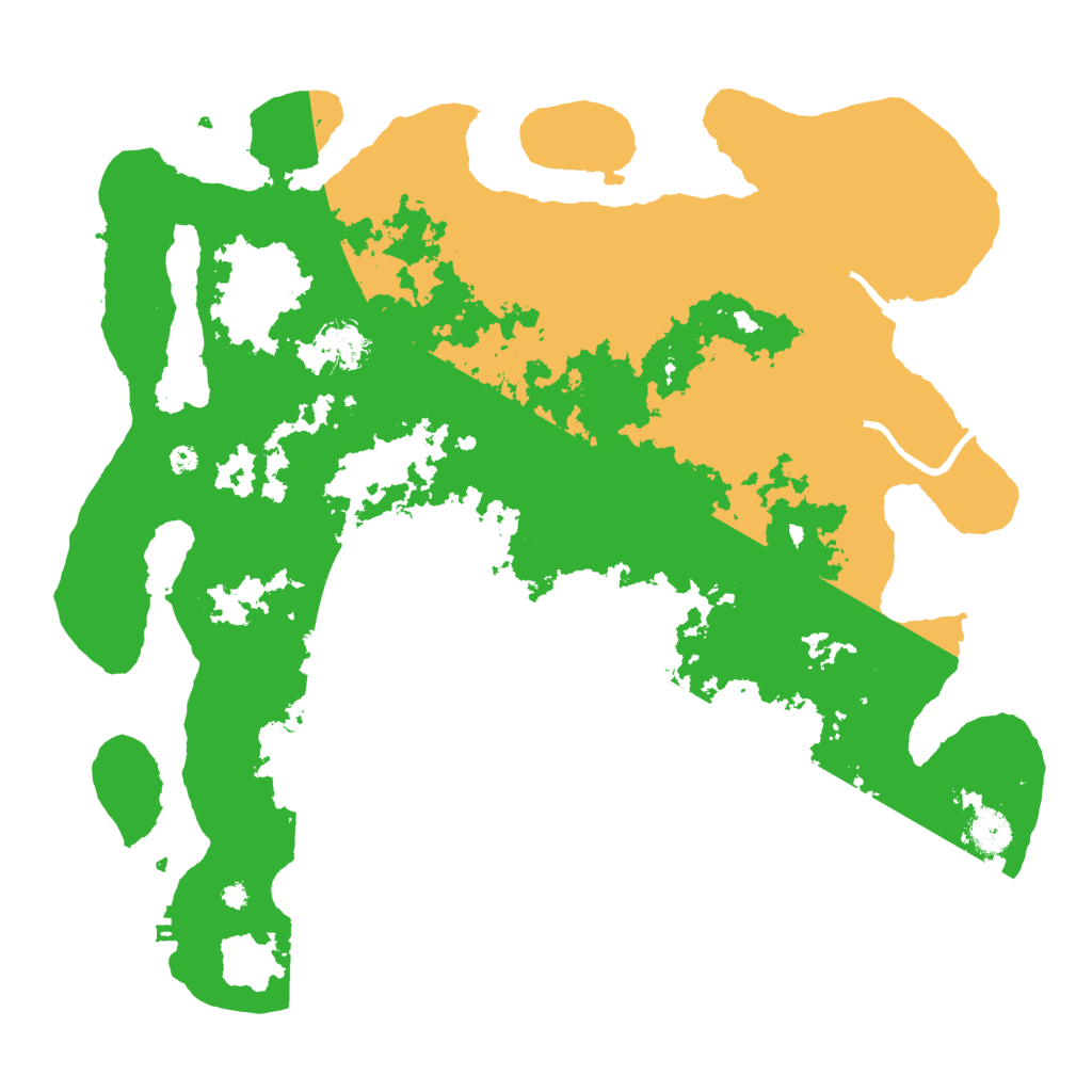 Biome Rust Map: Procedural Map, Size: 4000, Seed: 5714587