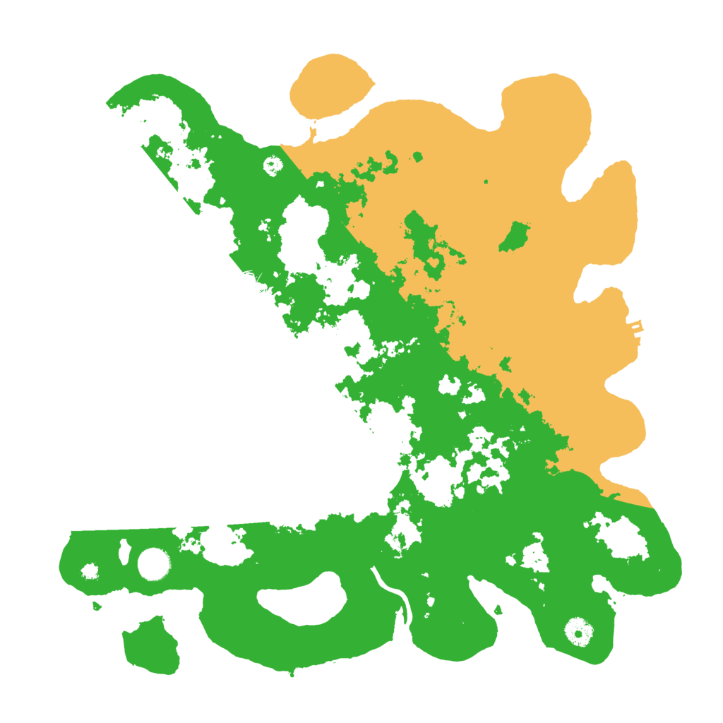 Biome Rust Map: Procedural Map, Size: 3900, Seed: 5641859