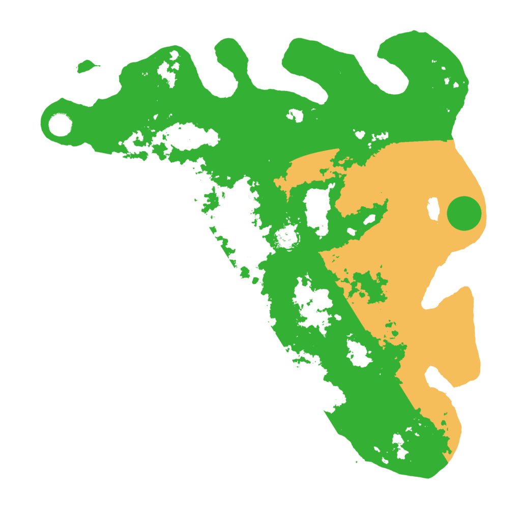 Biome Rust Map: Barren, Size: 4000, Seed: 1542