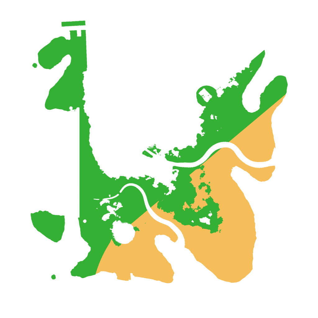 Biome Rust Map: Procedural Map, Size: 2700, Seed: 1510450933