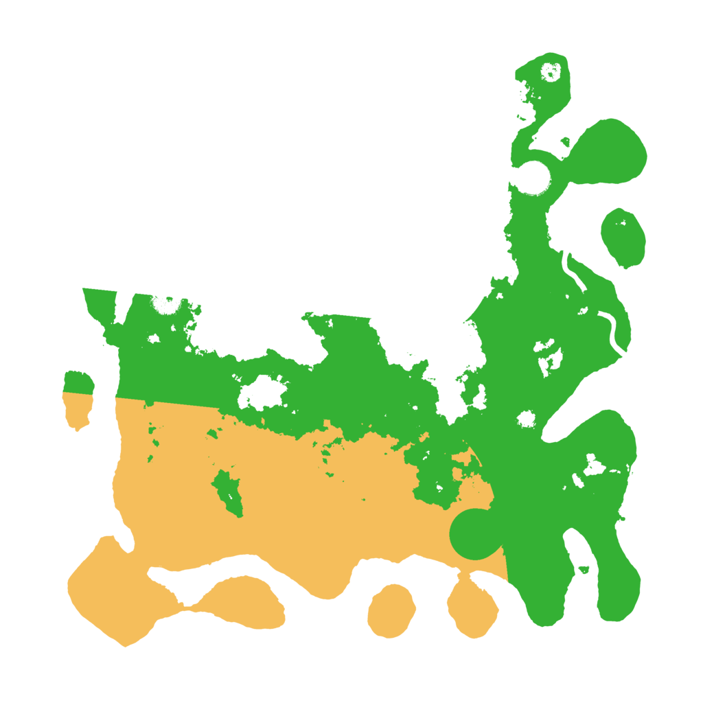 Biome Rust Map: Procedural Map, Size: 3600, Seed: 1055923971