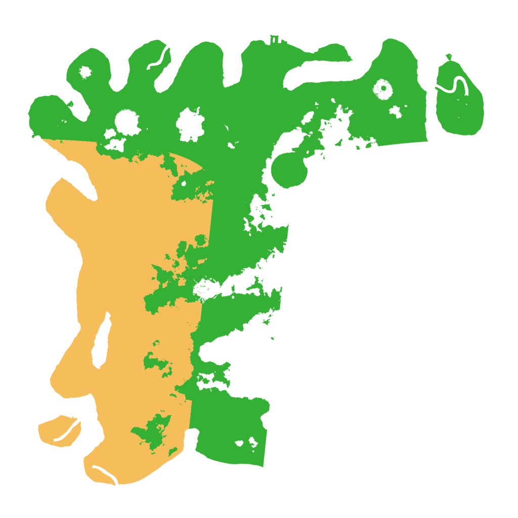 Biome Rust Map: Procedural Map, Size: 4000, Seed: 15578790