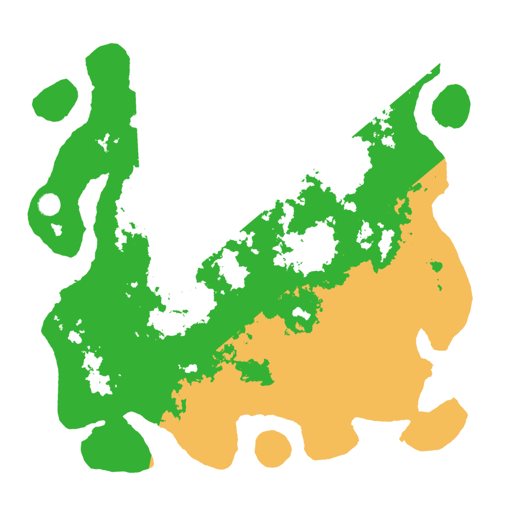 Biome Rust Map: Barren, Size: 4000, Seed: 54030586