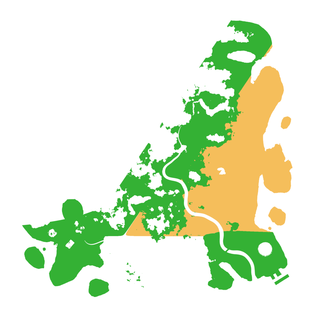Biome Rust Map: Procedural Map, Size: 4000, Seed: 163762