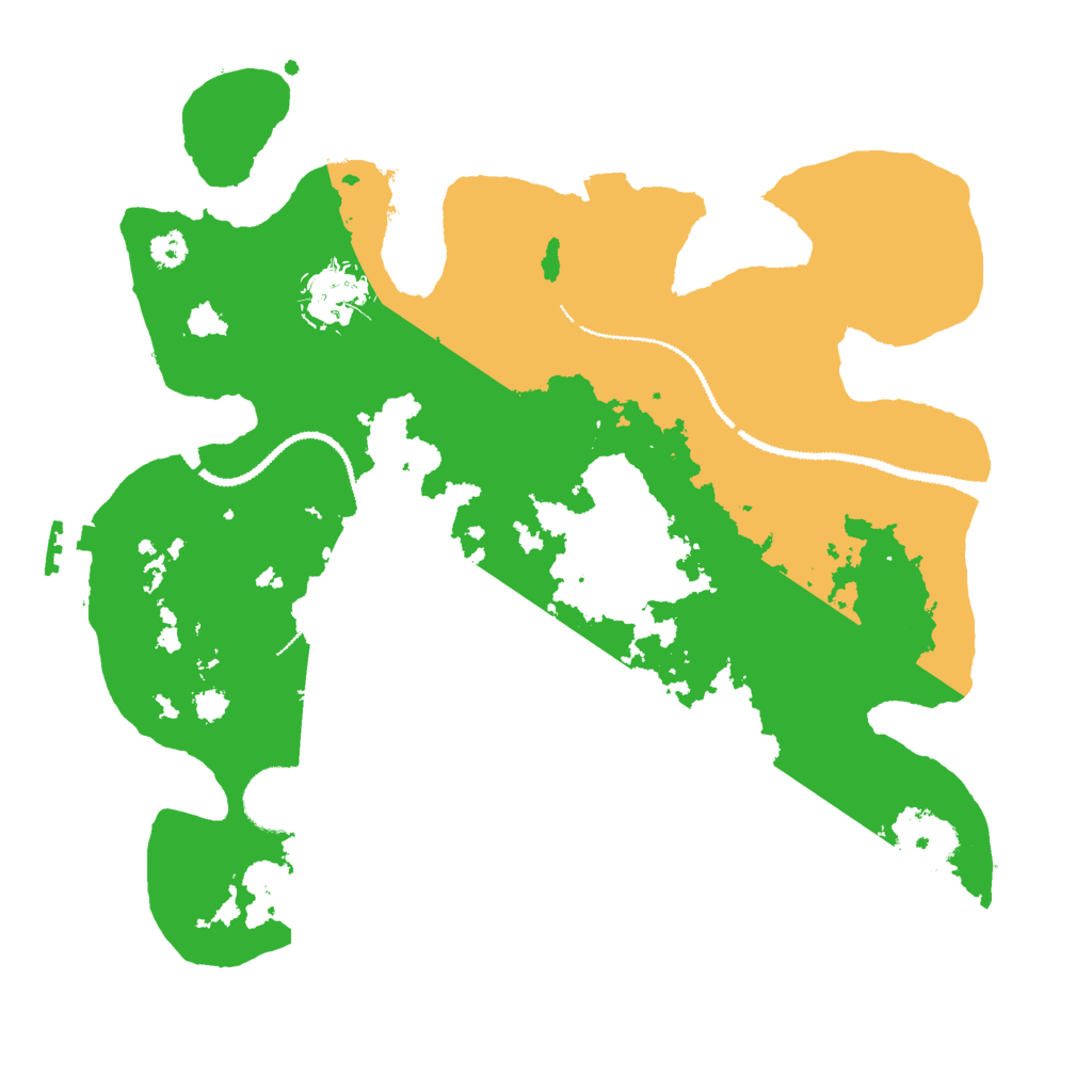 Biome Rust Map: Procedural Map, Size: 3000, Seed: 1965773414