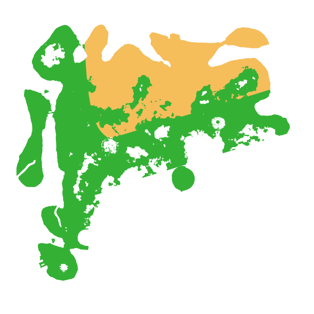 Biome Rust Map: Procedural Map, Size: 3650, Seed: 17840720