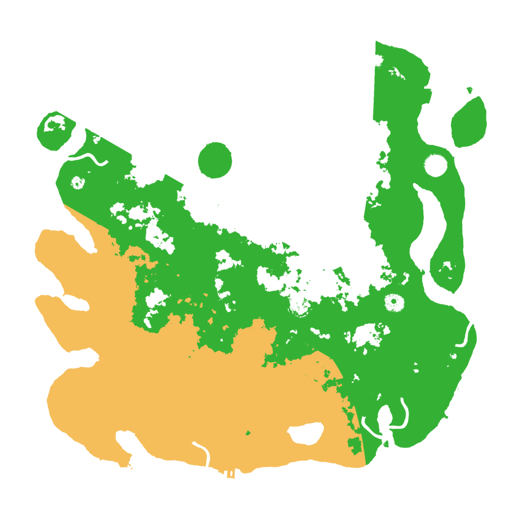 Biome Rust Map: Procedural Map, Size: 4000, Seed: 1347135886