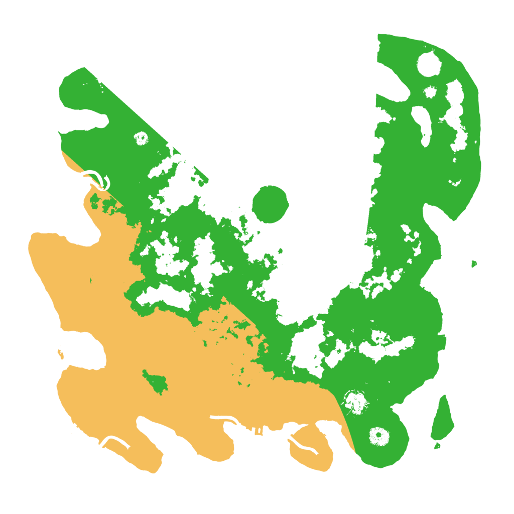 Biome Rust Map: Procedural Map, Size: 3950, Seed: 71455588