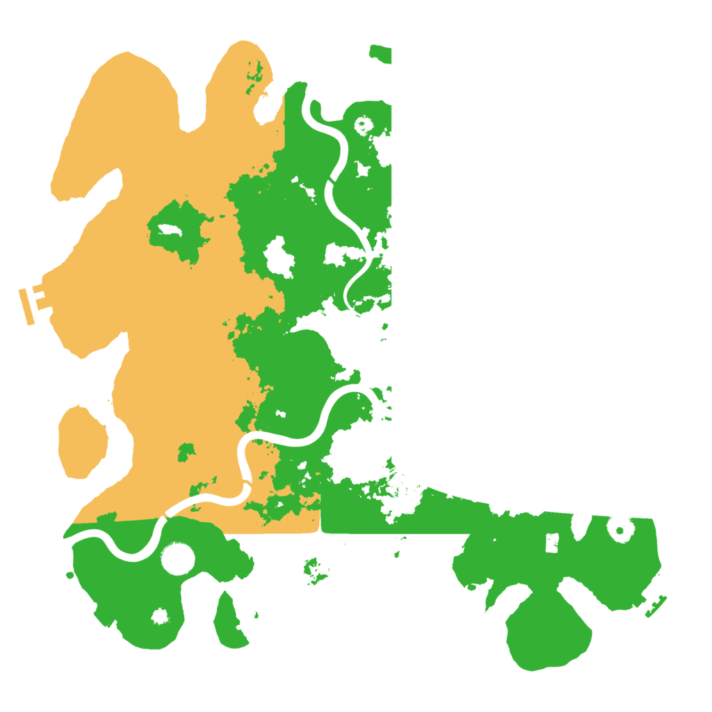 Biome Rust Map: Procedural Map, Size: 3900, Seed: 62992729