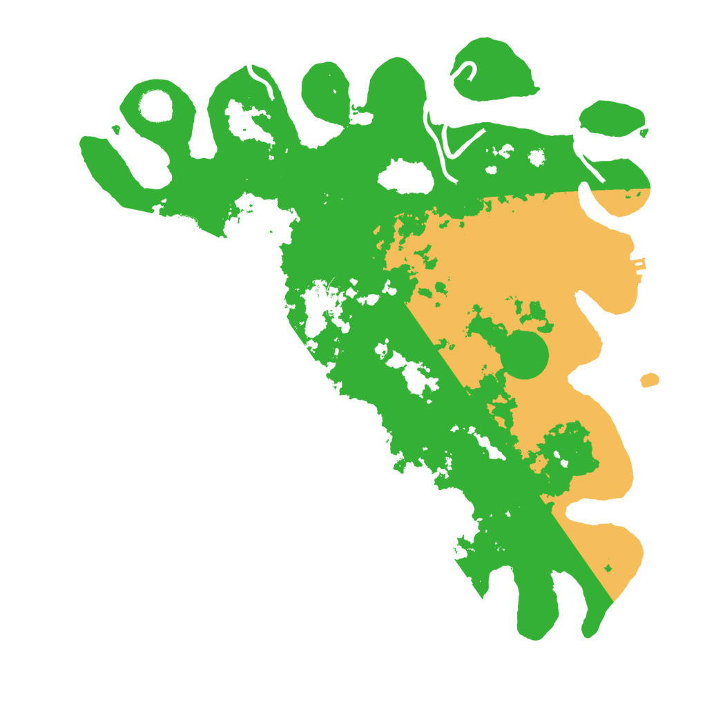 Biome Rust Map: Procedural Map, Size: 3850, Seed: 64686497