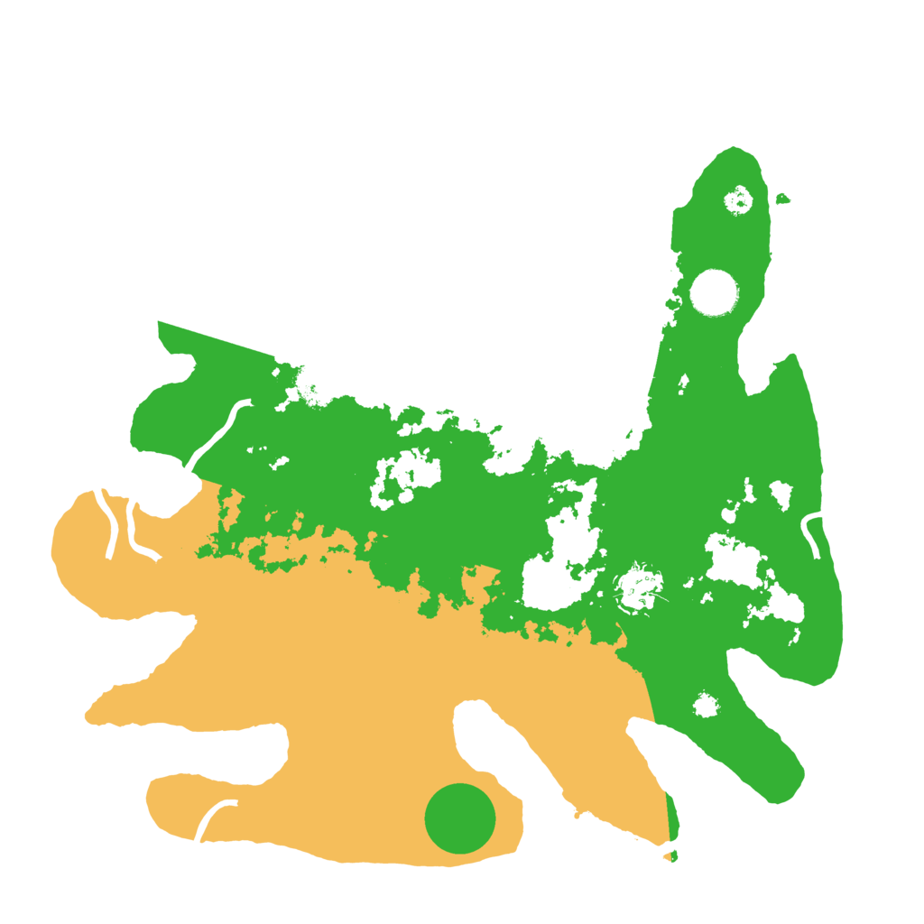 Biome Rust Map: Procedural Map, Size: 3450, Seed: 20827175