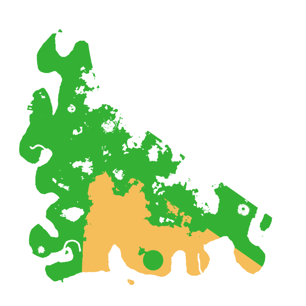 Biome Rust Map: Procedural Map, Size: 4000, Seed: 3132029
