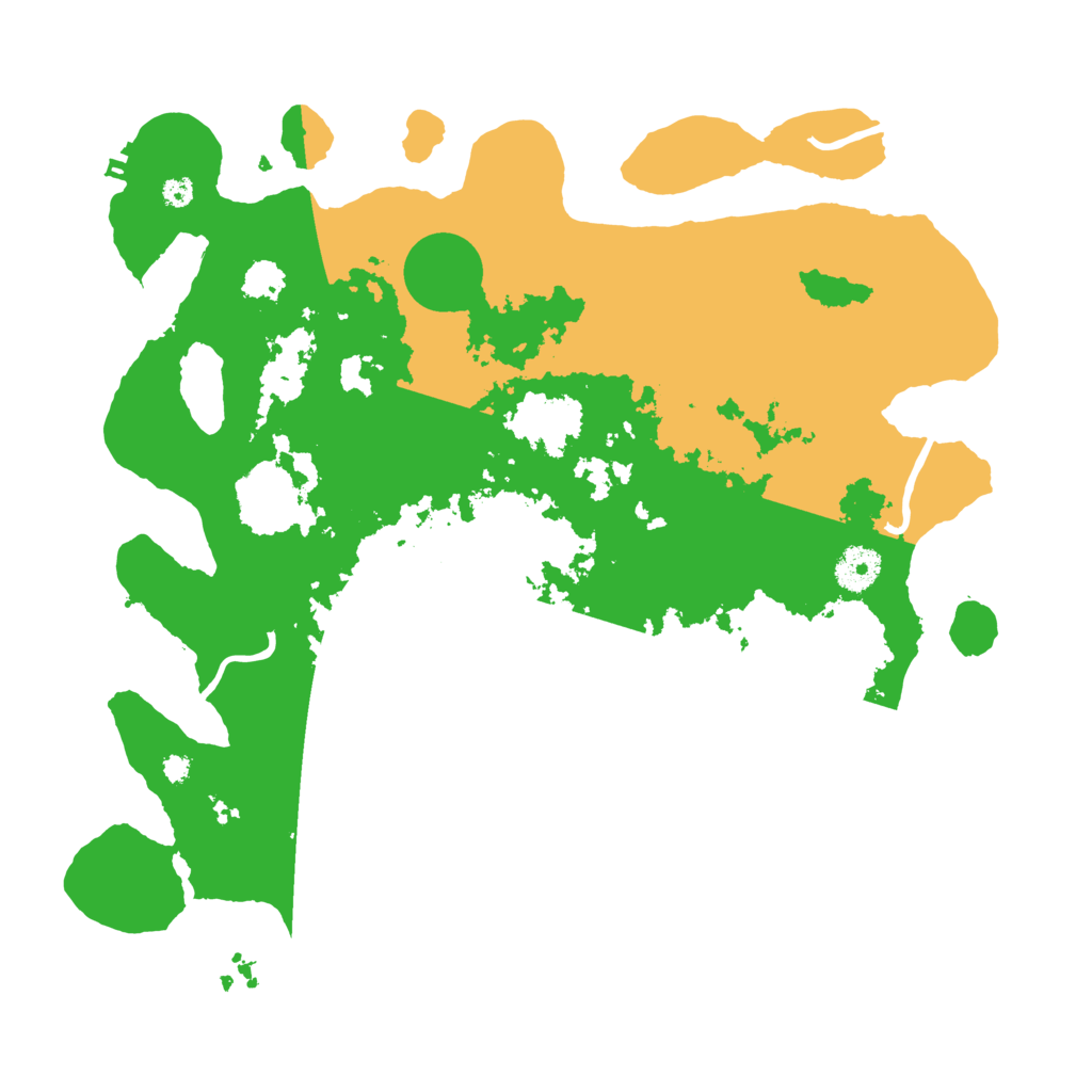 Biome Rust Map: Procedural Map, Size: 3650, Seed: 9599940