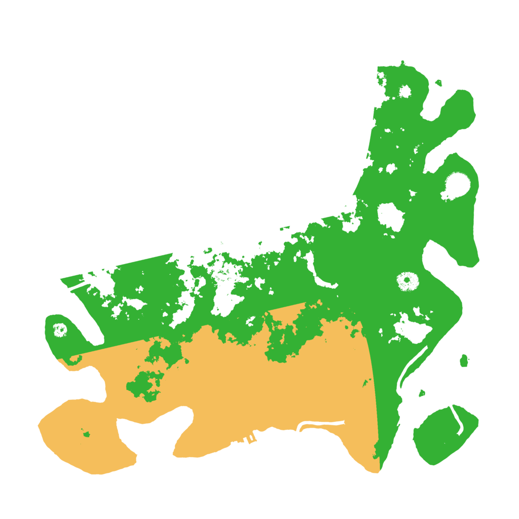 Biome Rust Map: Procedural Map, Size: 3750, Seed: 74389077