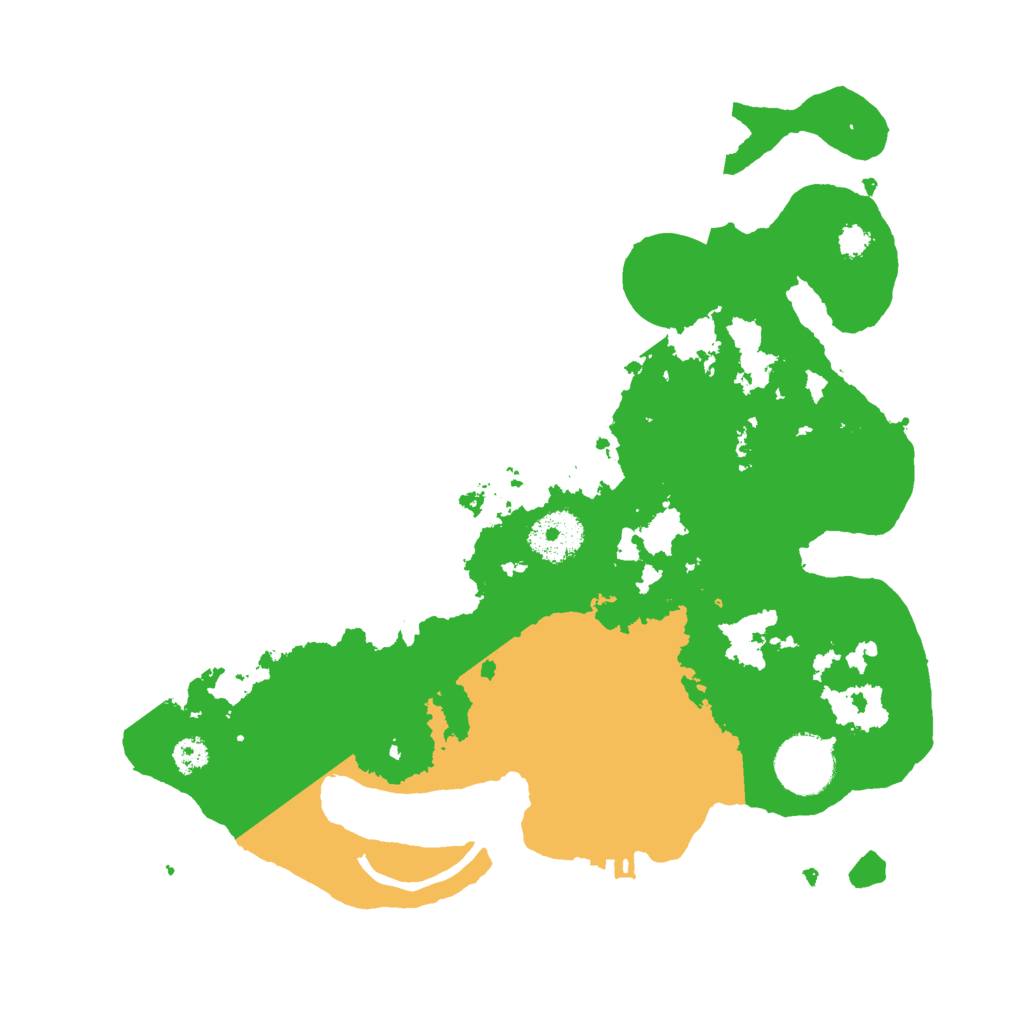 Biome Rust Map: Procedural Map, Size: 3000, Seed: 658