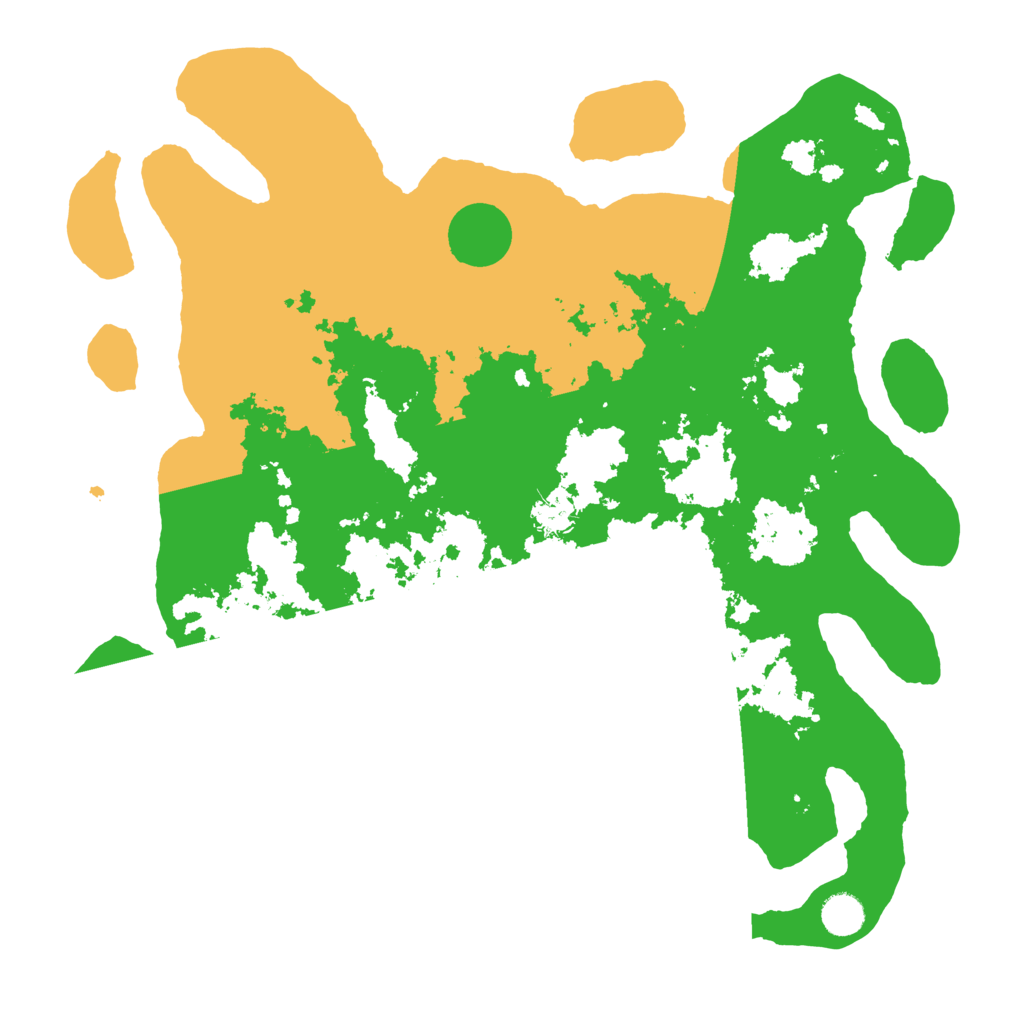 Biome Rust Map: Barren, Size: 4250, Seed: 95248419