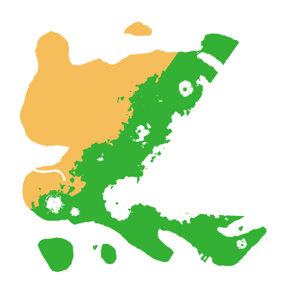 Biome Rust Map: Procedural Map, Size: 3000, Seed: 555083159