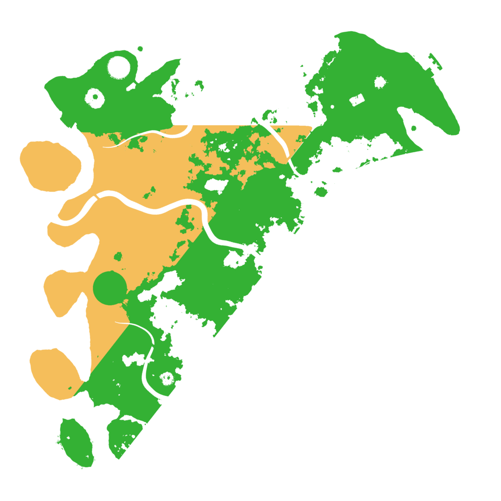 Biome Rust Map: Procedural Map, Size: 3900, Seed: 32404722
