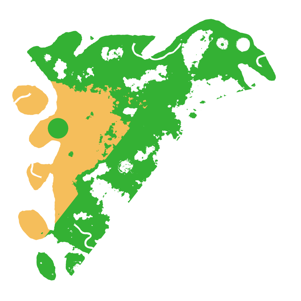 Biome Rust Map: Procedural Map, Size: 3900, Seed: 32404722