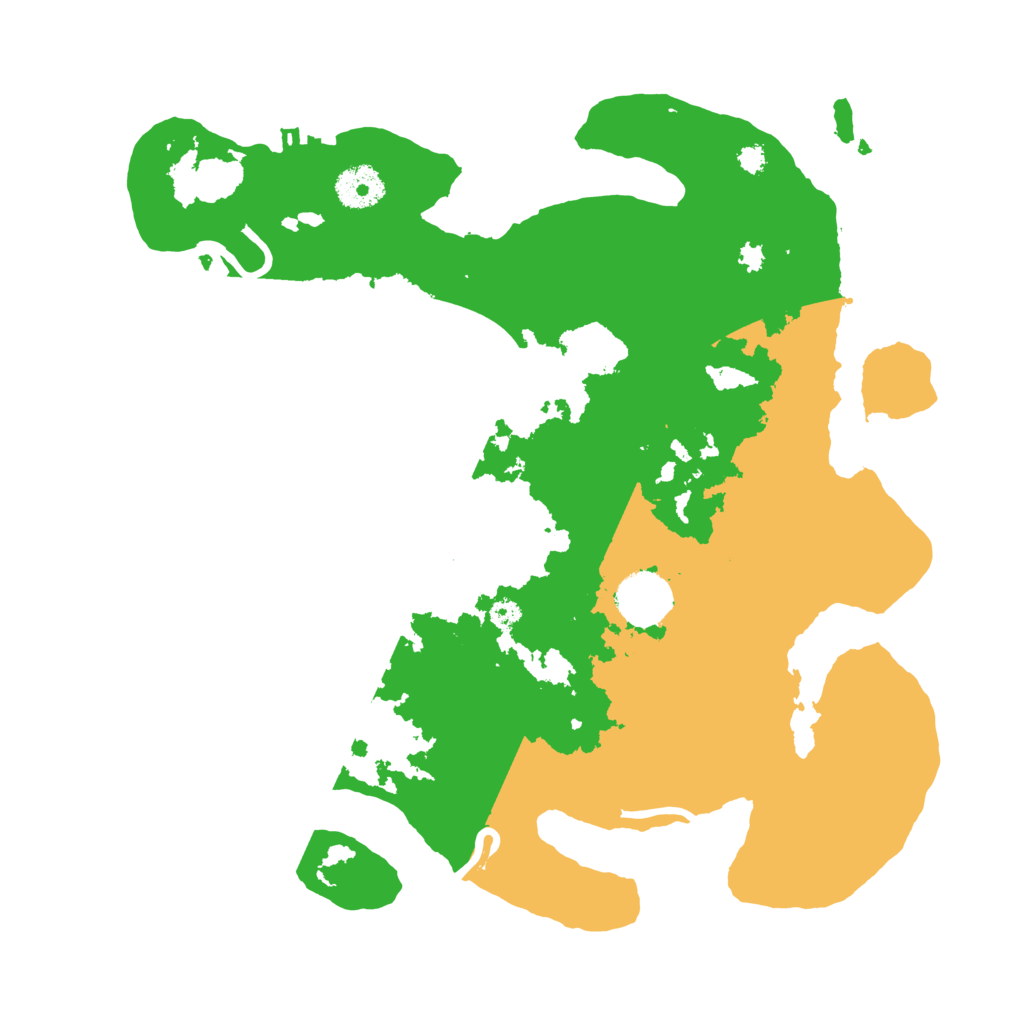 Biome Rust Map: Procedural Map, Size: 3400, Seed: 25476646