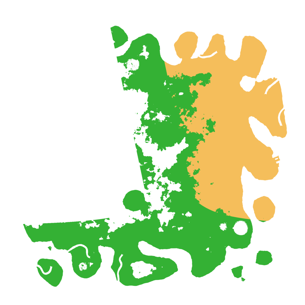 Biome Rust Map: Procedural Map, Size: 3850, Seed: 54628804