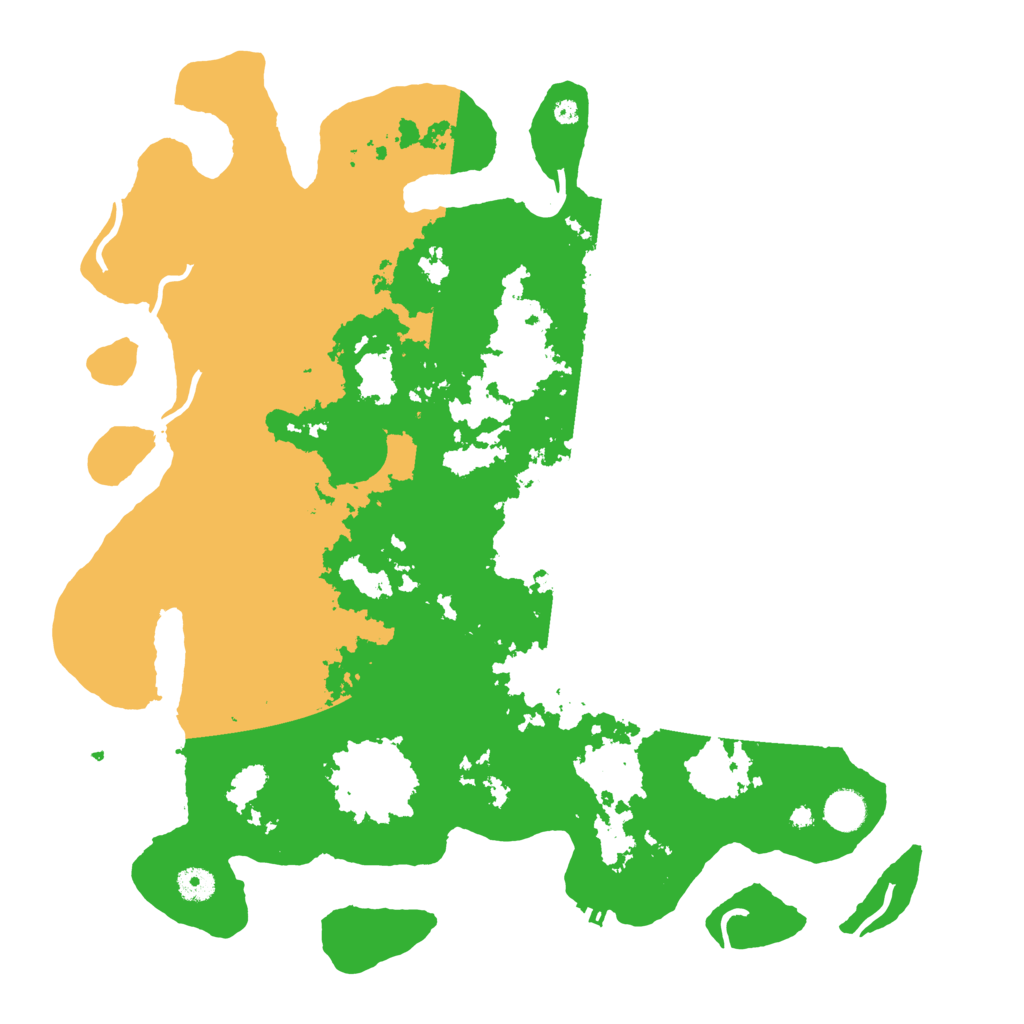Biome Rust Map: Procedural Map, Size: 4300, Seed: 58194921