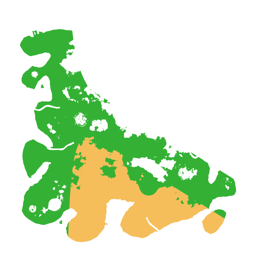 Biome Rust Map: Procedural Map, Size: 3600, Seed: 22006