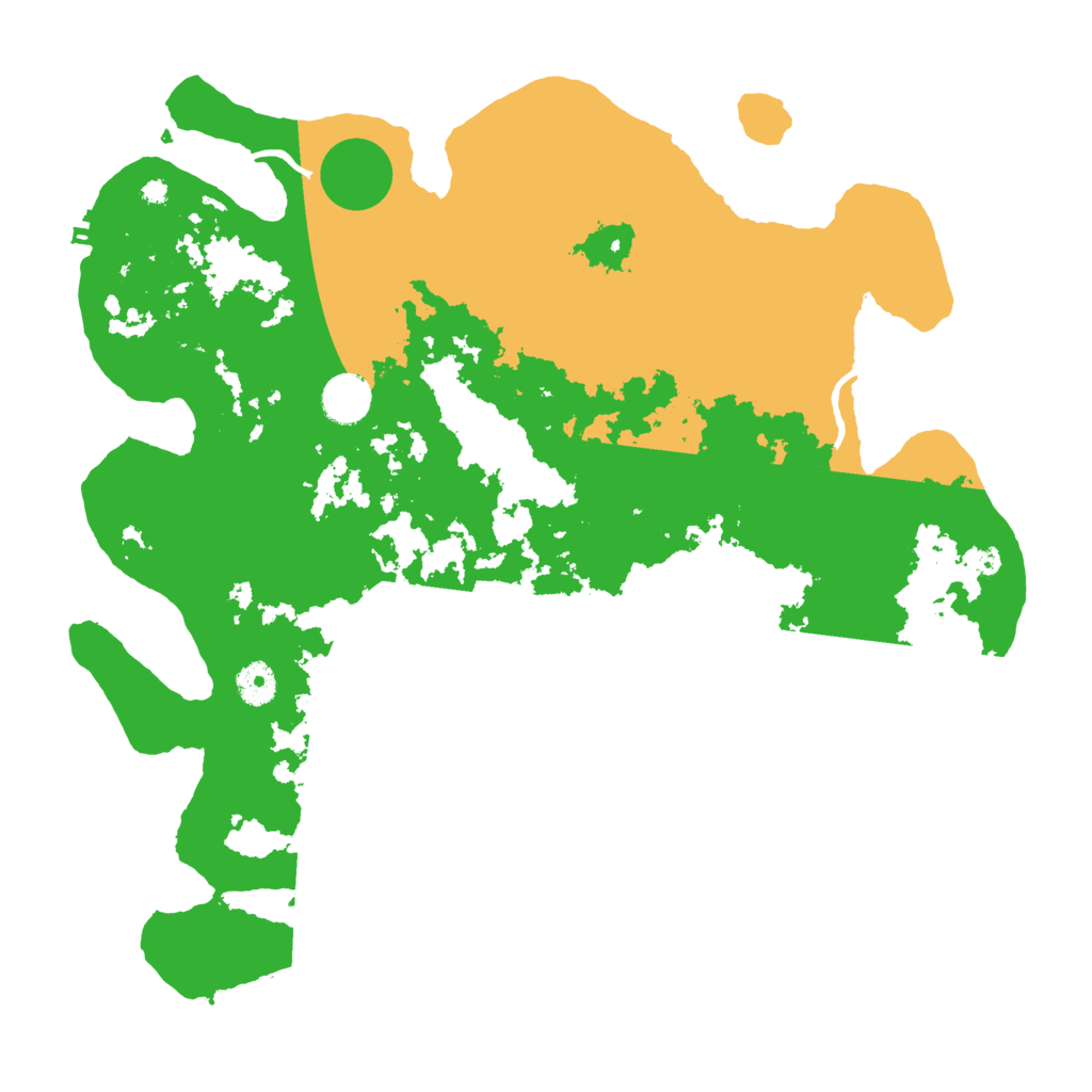 Biome Rust Map: Procedural Map, Size: 4000, Seed: 16653762