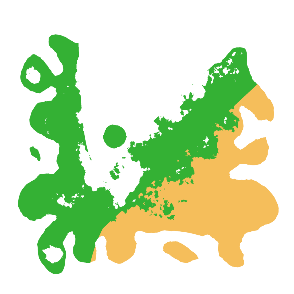 Biome Rust Map: Barren, Size: 3600, Seed: 49183187