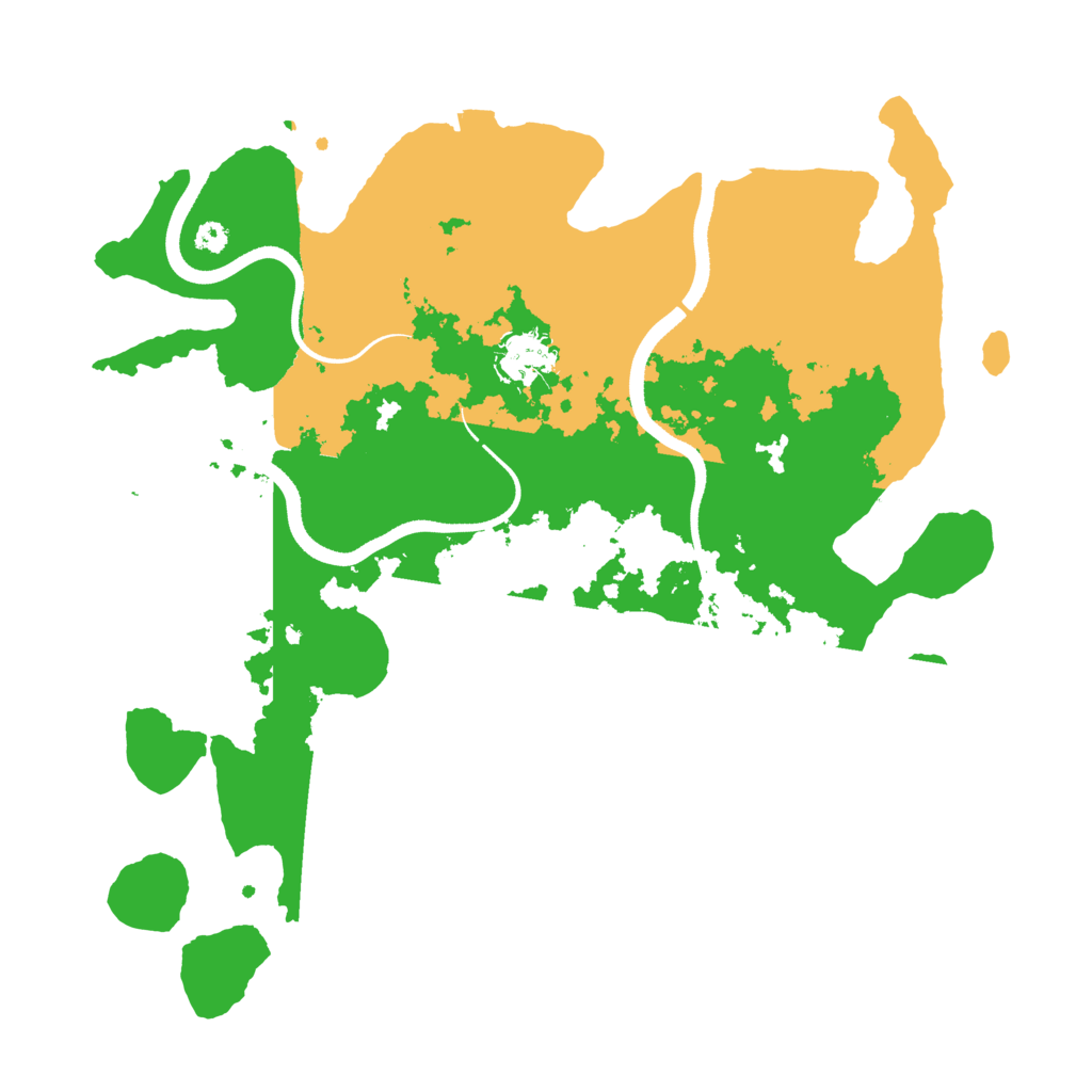 Biome Rust Map: Procedural Map, Size: 3450, Seed: 90344192