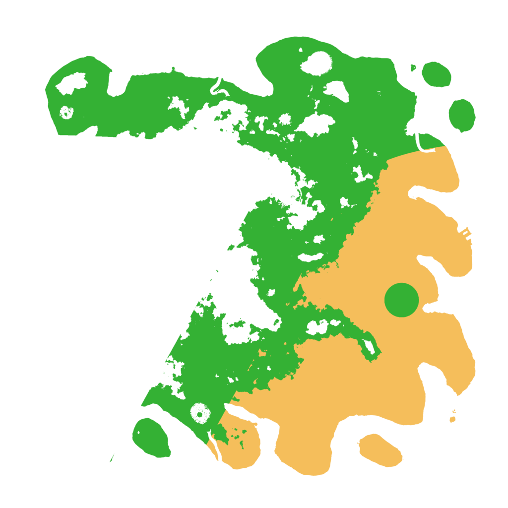 Biome Rust Map: Procedural Map, Size: 3900, Seed: 19583631