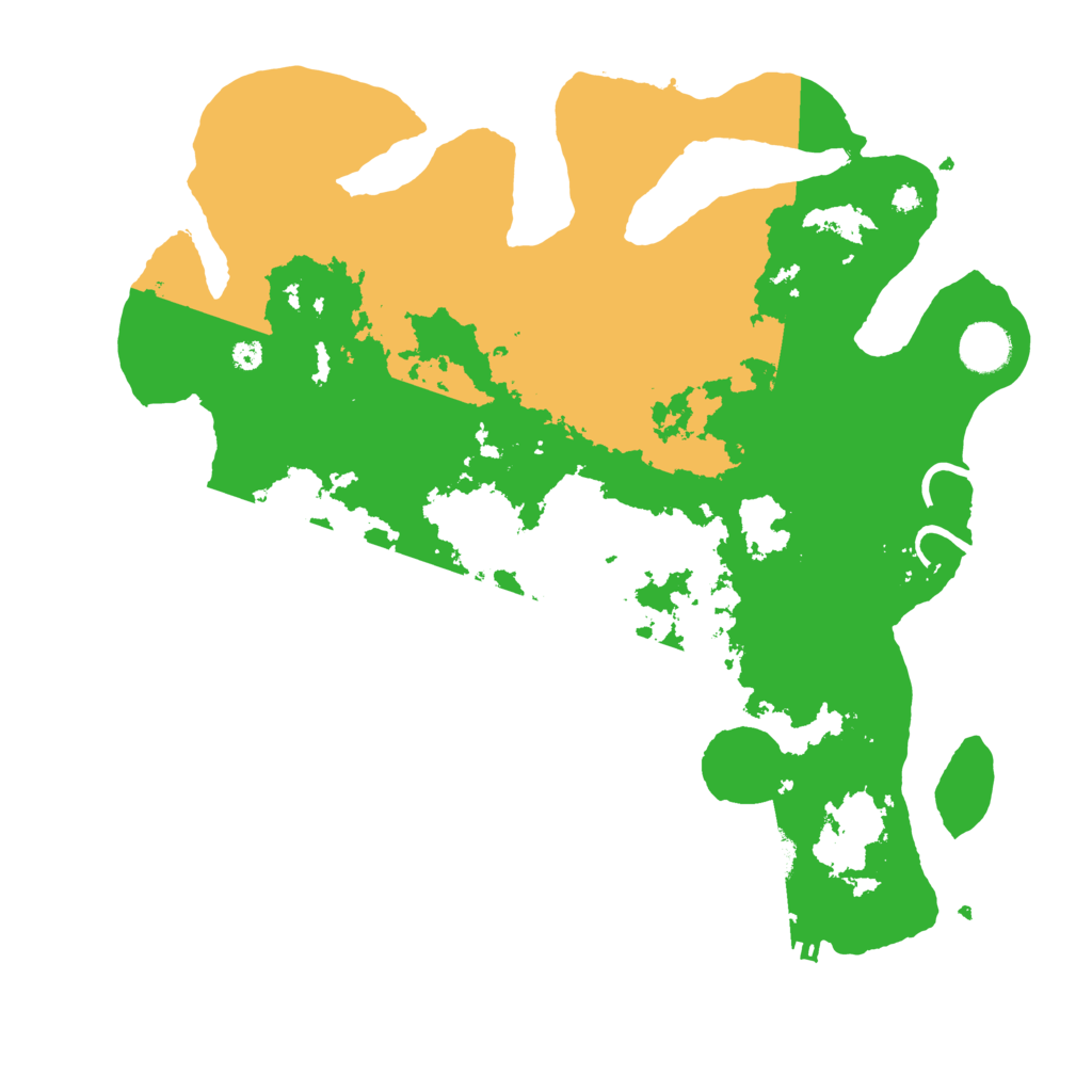 Biome Rust Map: Procedural Map, Size: 3750, Seed: 90857606