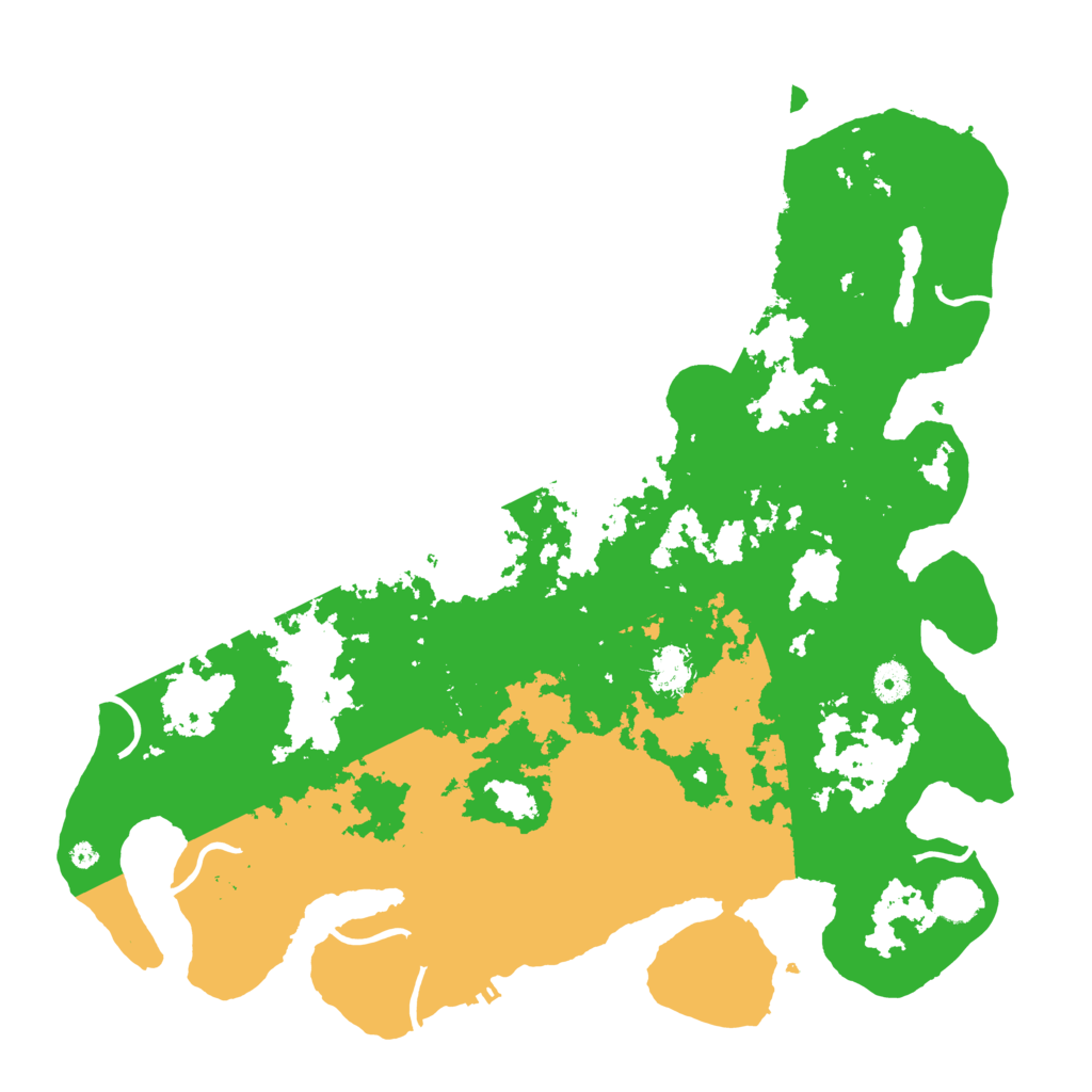 Biome Rust Map: Procedural Map, Size: 4250, Seed: 11358059