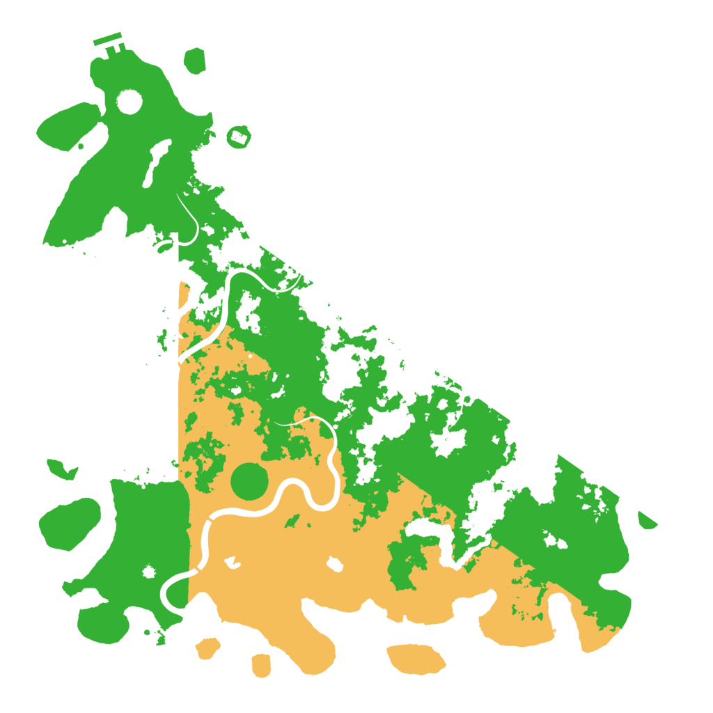 Biome Rust Map: Procedural Map, Size: 5000, Seed: 320248731