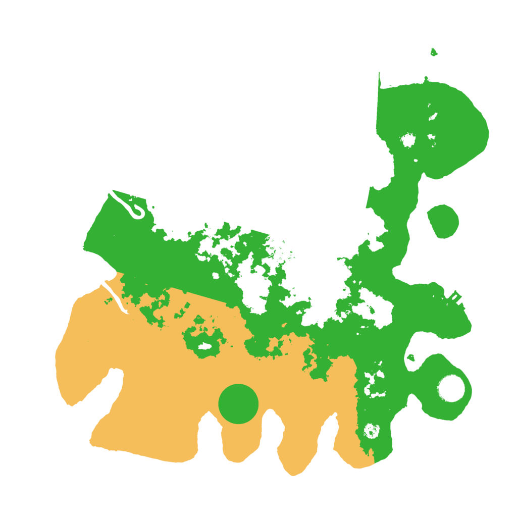 Biome Rust Map: Procedural Map, Size: 3400, Seed: 4765647
