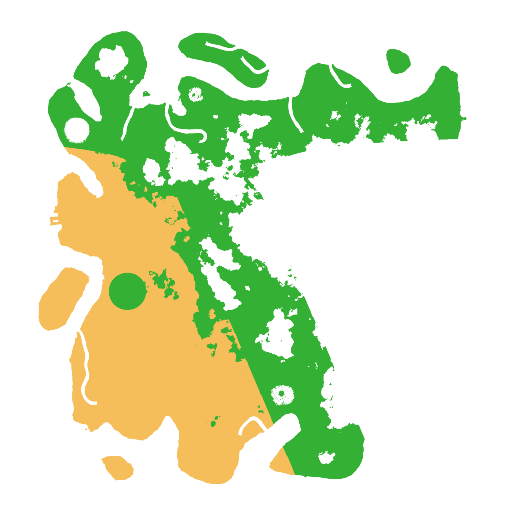 Biome Rust Map: Procedural Map, Size: 3700, Seed: 98910464