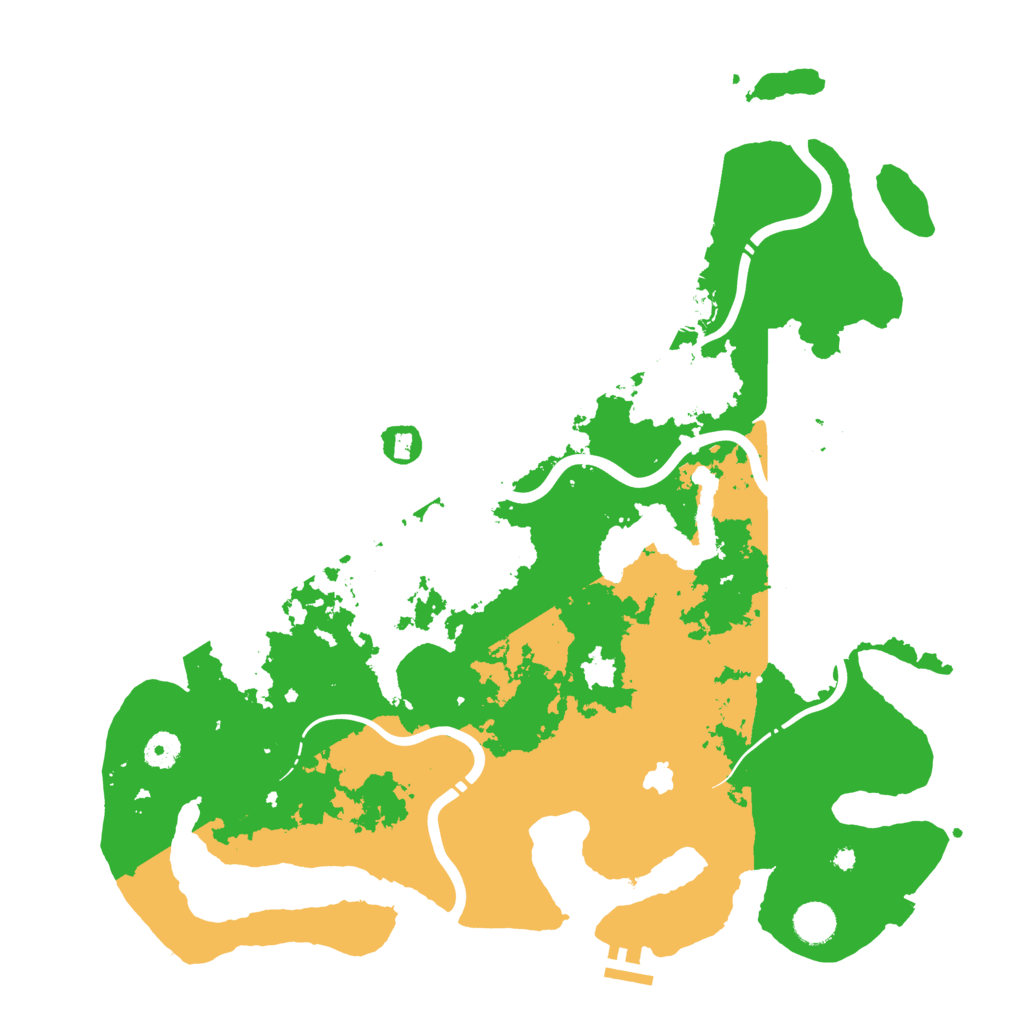 Biome Rust Map: Procedural Map, Size: 4250, Seed: 17859