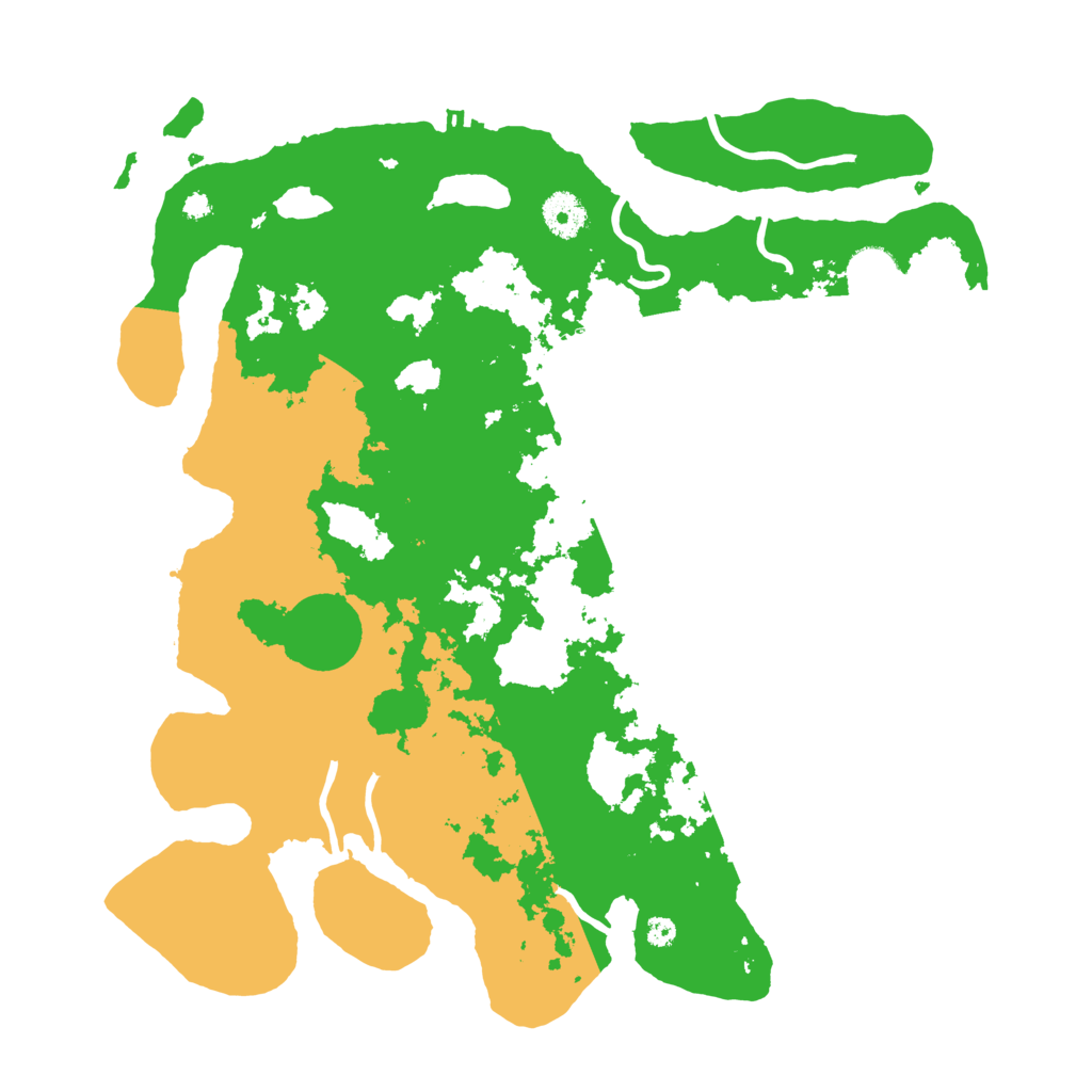 Biome Rust Map: Procedural Map, Size: 3750, Seed: 60452815