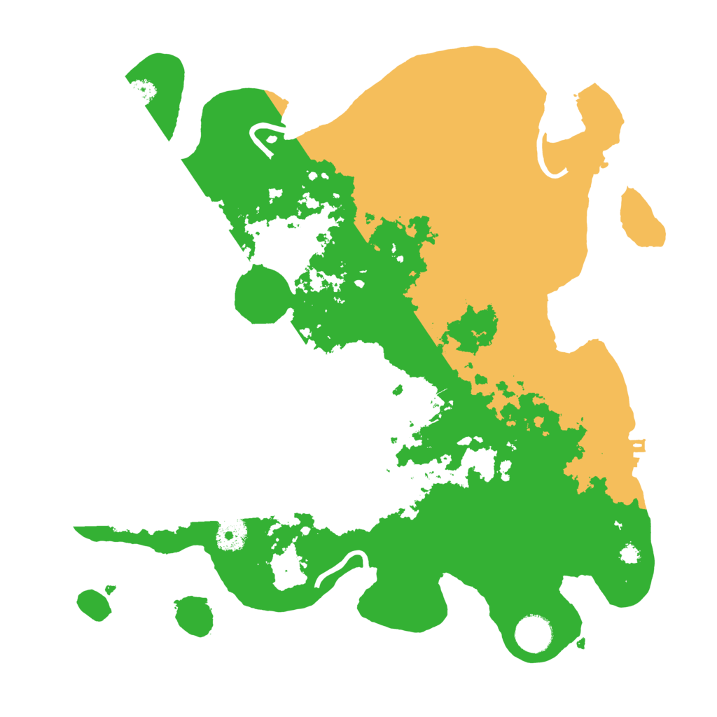 Biome Rust Map: Procedural Map, Size: 3400, Seed: 18260713